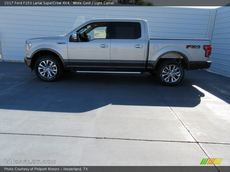  2017 F150 Lariat SuperCrew 4X4 White Gold