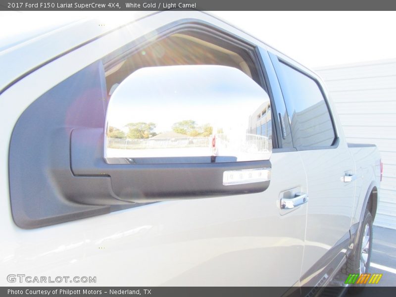 White Gold / Light Camel 2017 Ford F150 Lariat SuperCrew 4X4