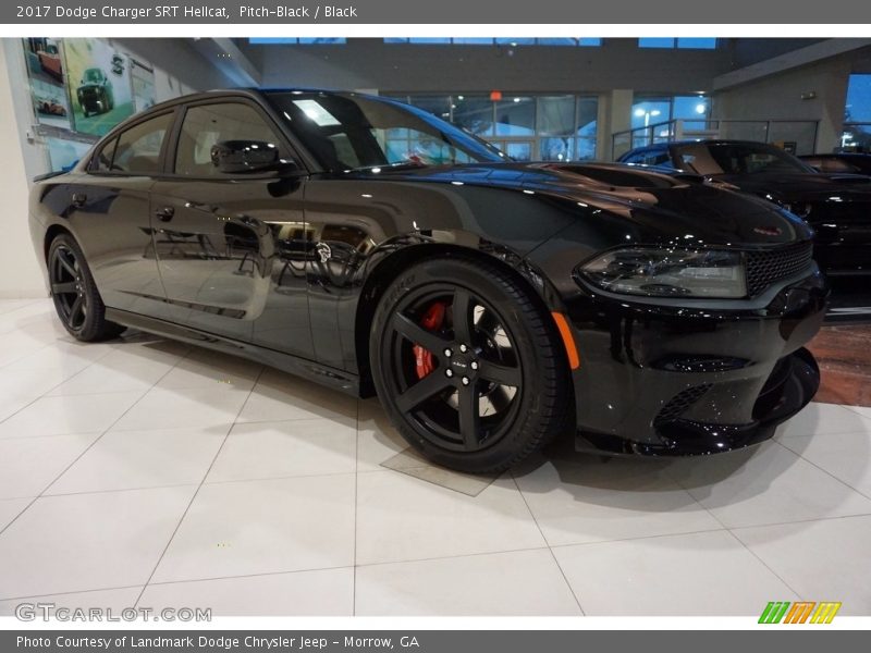  2017 Charger SRT Hellcat Pitch-Black