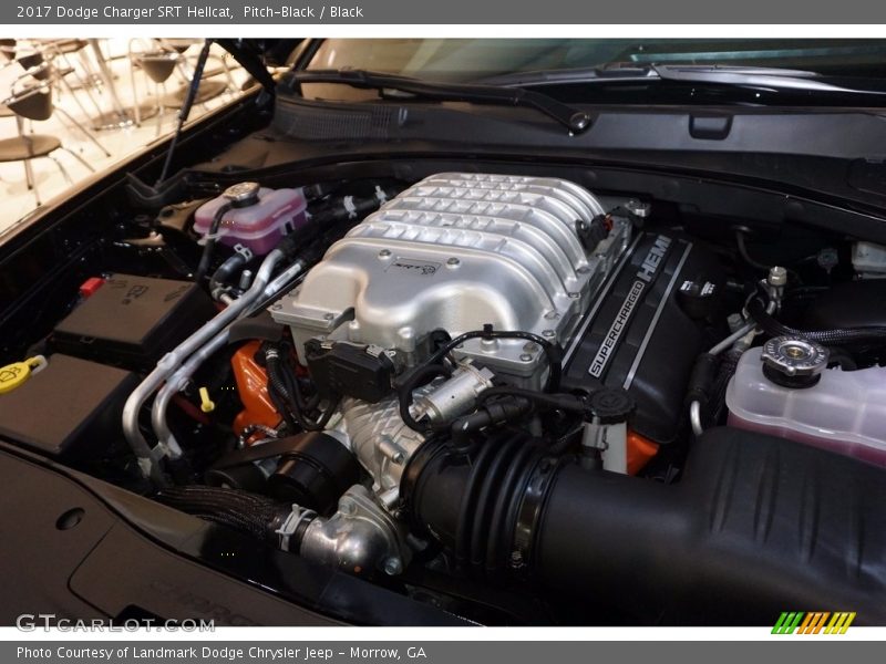  2017 Charger SRT Hellcat Engine - 6.2 Liter Supercharged HEMI OHV 16-Valve VVT V8