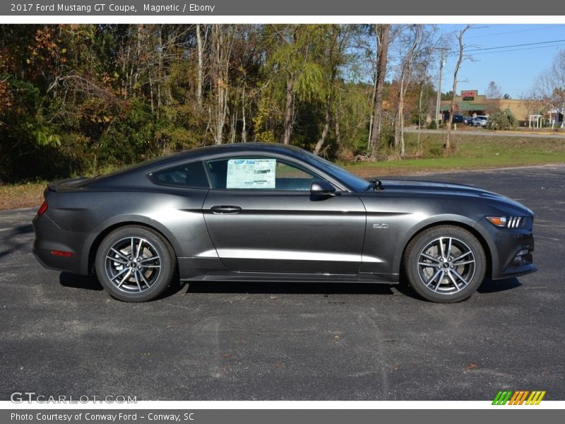 Magnetic / Ebony 2017 Ford Mustang GT Coupe
