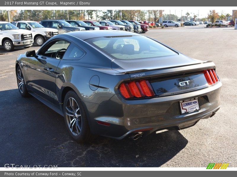Magnetic / Ebony 2017 Ford Mustang GT Coupe