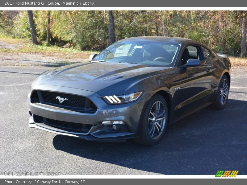 Magnetic / Ebony 2017 Ford Mustang GT Coupe