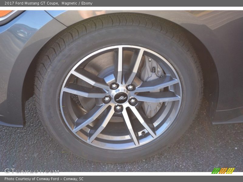 Magnetic / Ebony 2017 Ford Mustang GT Coupe