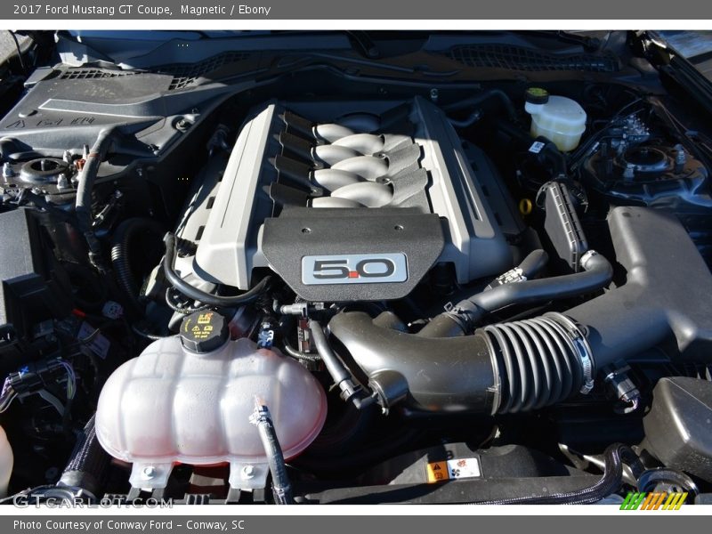 Magnetic / Ebony 2017 Ford Mustang GT Coupe
