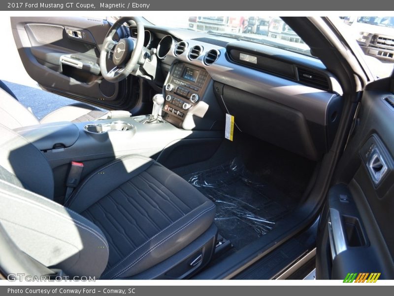 Magnetic / Ebony 2017 Ford Mustang GT Coupe