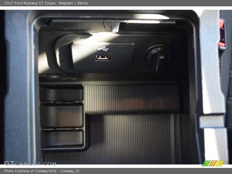 Magnetic / Ebony 2017 Ford Mustang GT Coupe