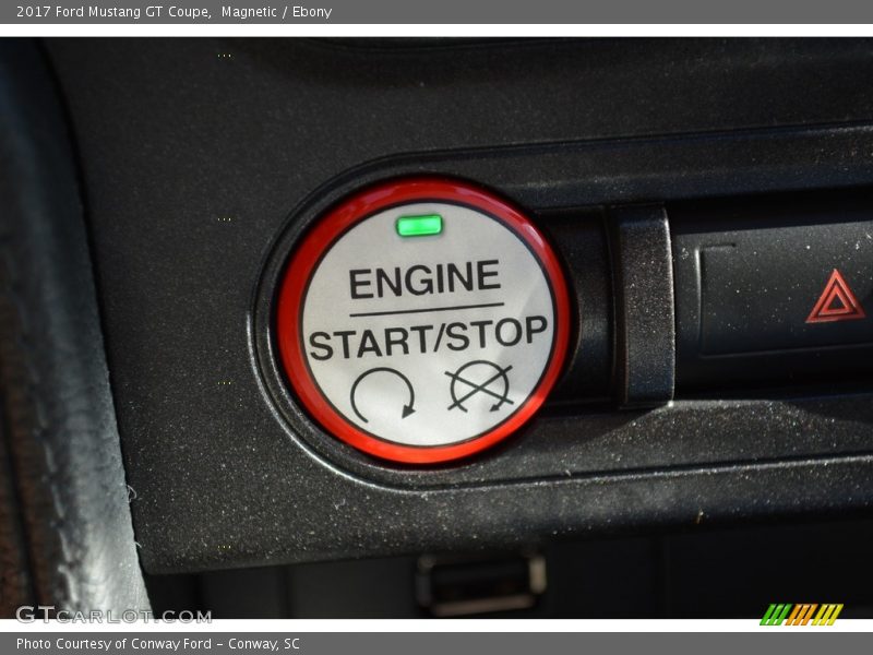 Magnetic / Ebony 2017 Ford Mustang GT Coupe