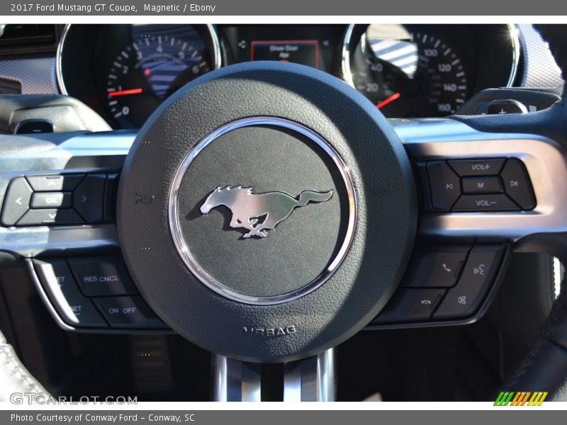 Magnetic / Ebony 2017 Ford Mustang GT Coupe