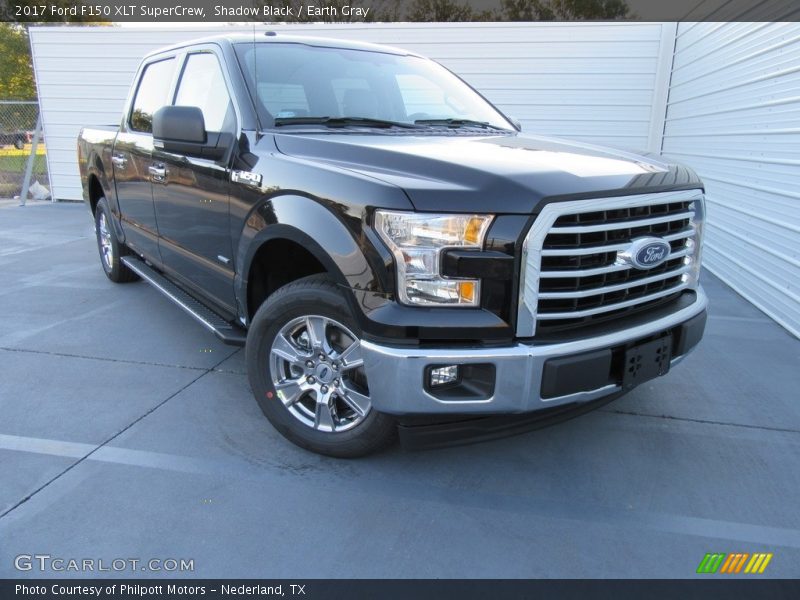 Shadow Black / Earth Gray 2017 Ford F150 XLT SuperCrew