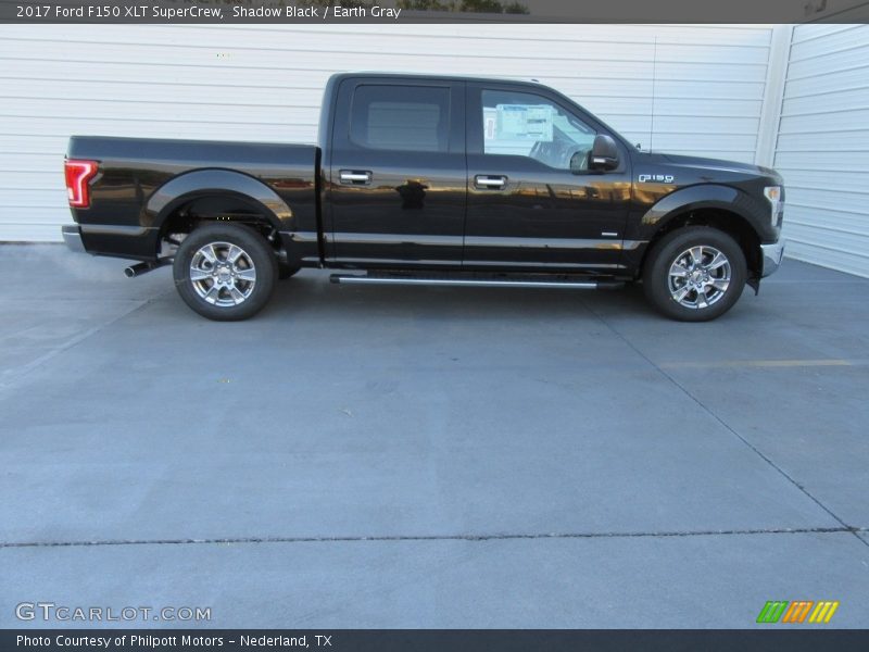Shadow Black / Earth Gray 2017 Ford F150 XLT SuperCrew
