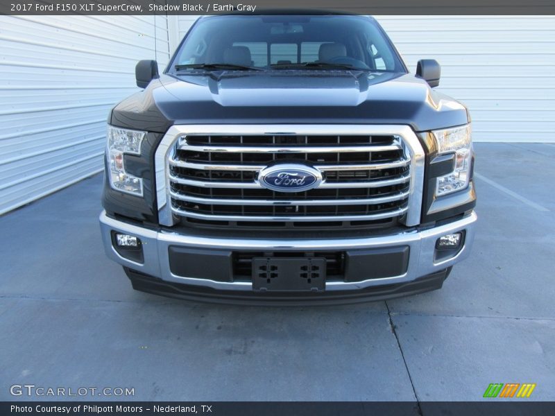 Shadow Black / Earth Gray 2017 Ford F150 XLT SuperCrew