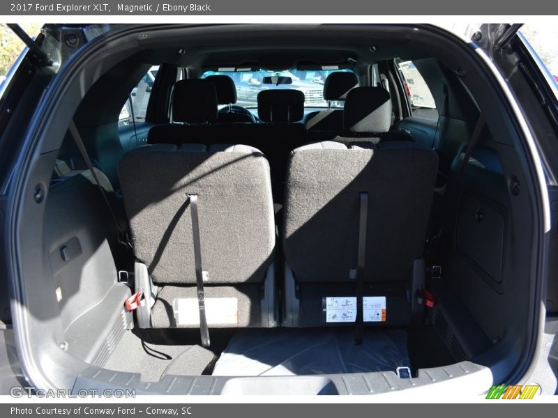 Magnetic / Ebony Black 2017 Ford Explorer XLT