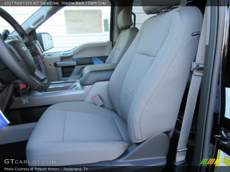 Shadow Black / Earth Gray 2017 Ford F150 XLT SuperCrew