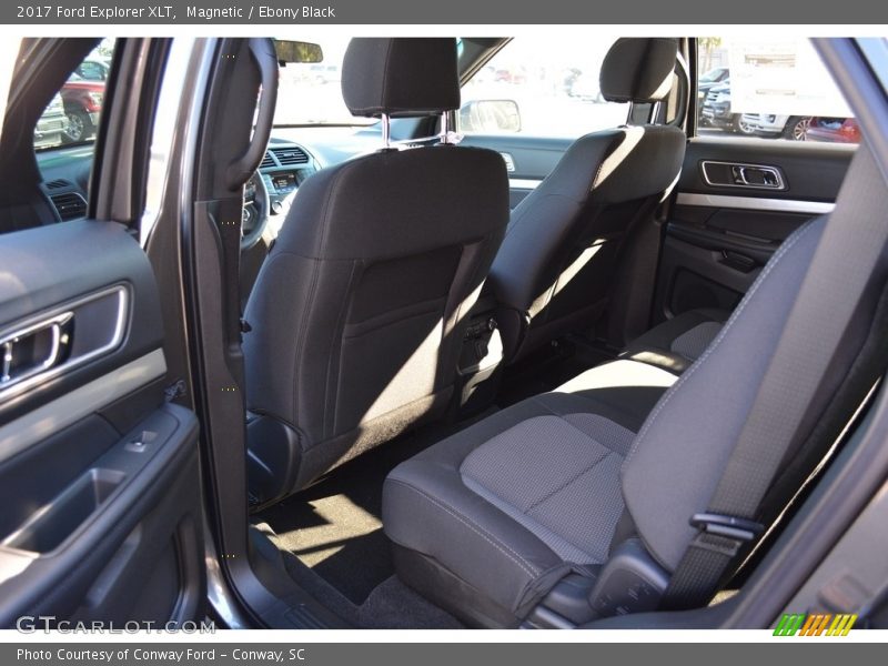 Magnetic / Ebony Black 2017 Ford Explorer XLT