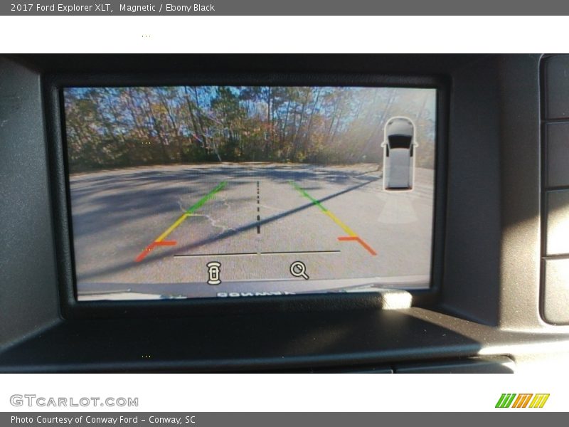 Magnetic / Ebony Black 2017 Ford Explorer XLT