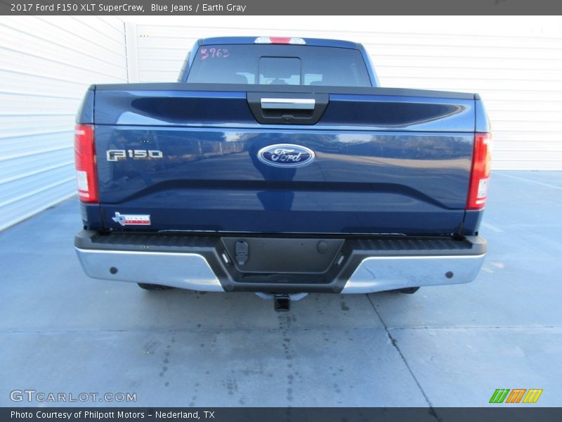 Blue Jeans / Earth Gray 2017 Ford F150 XLT SuperCrew