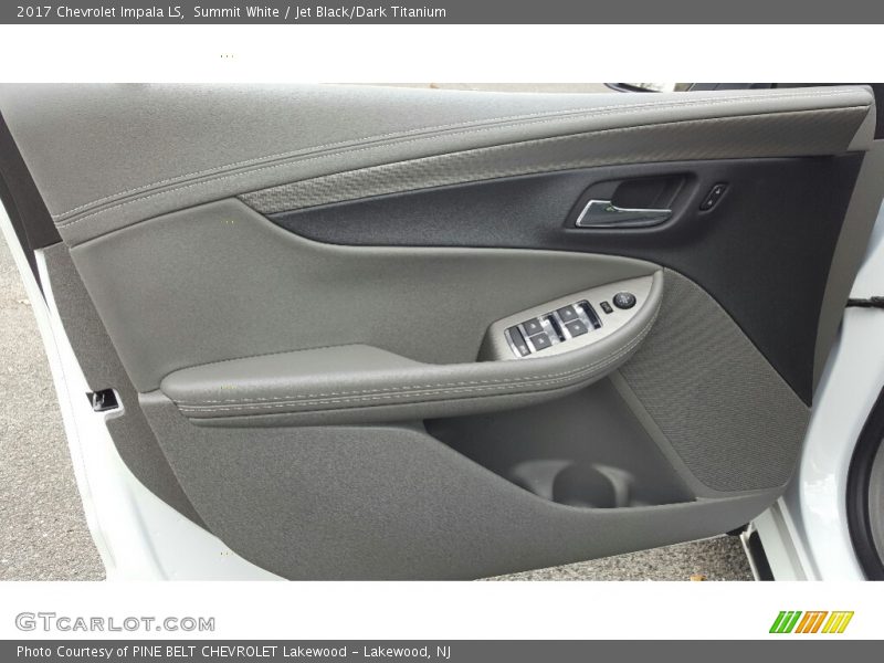 Summit White / Jet Black/Dark Titanium 2017 Chevrolet Impala LS