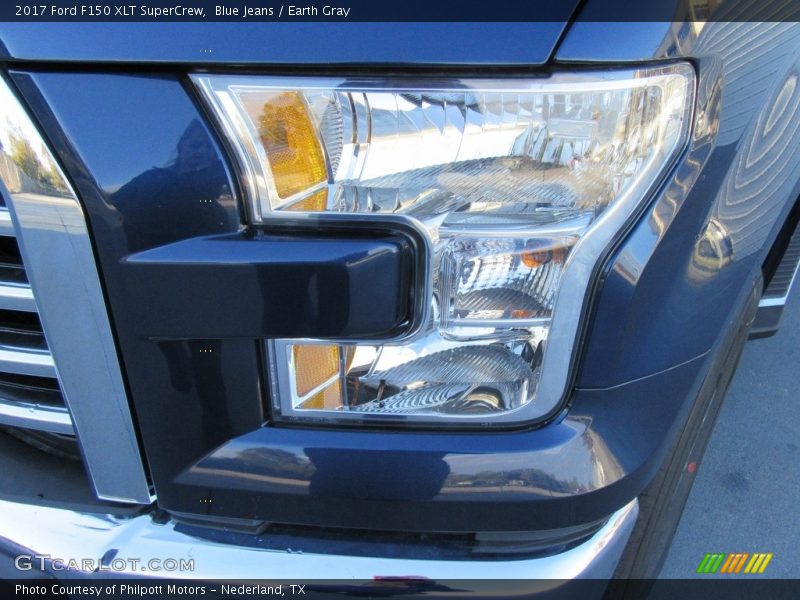 Blue Jeans / Earth Gray 2017 Ford F150 XLT SuperCrew