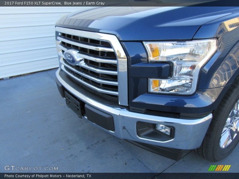 Blue Jeans / Earth Gray 2017 Ford F150 XLT SuperCrew