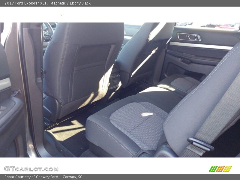 Magnetic / Ebony Black 2017 Ford Explorer XLT