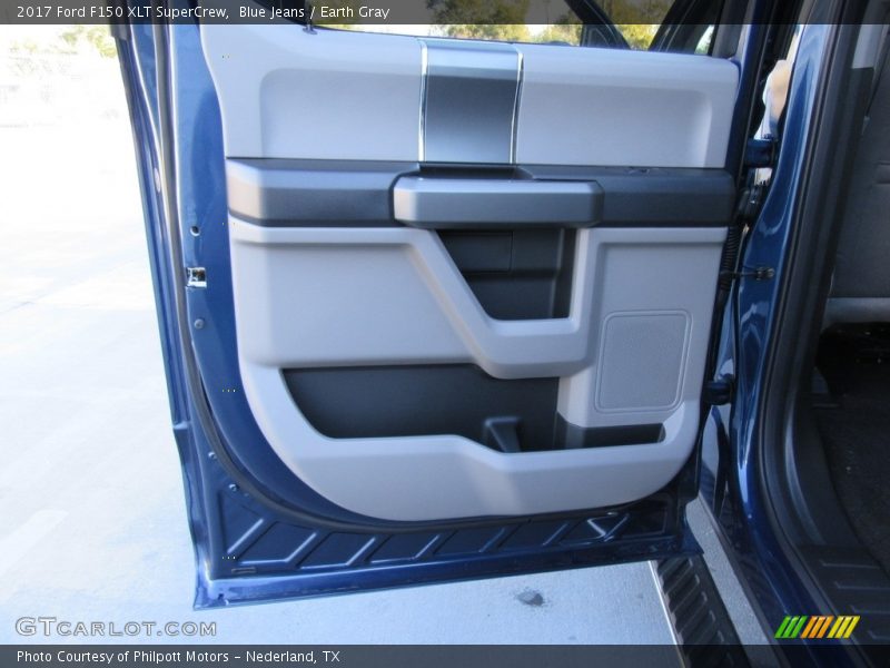 Blue Jeans / Earth Gray 2017 Ford F150 XLT SuperCrew