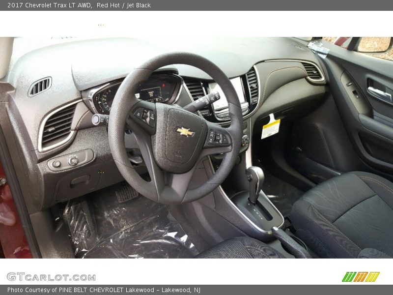 Red Hot / Jet Black 2017 Chevrolet Trax LT AWD