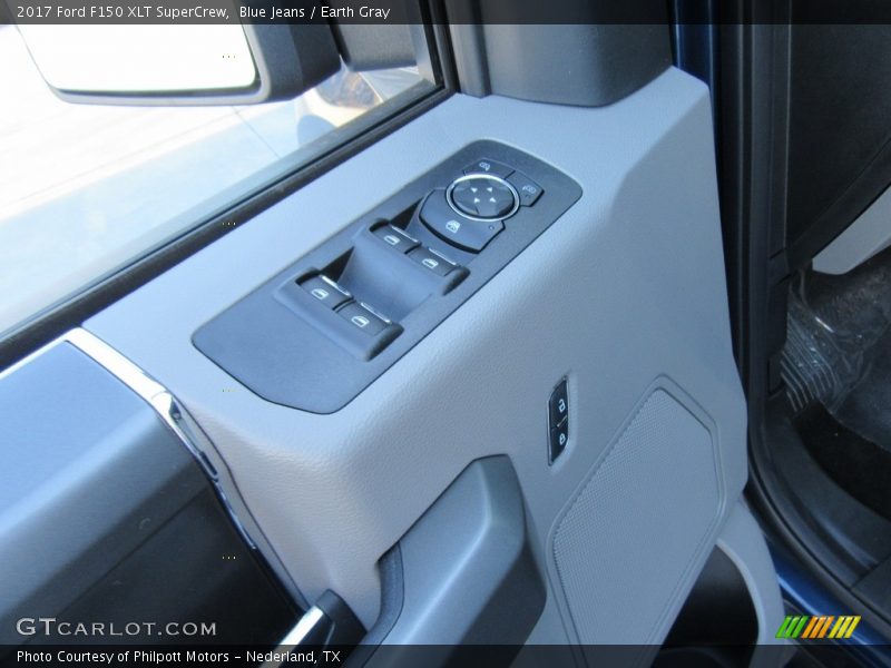Blue Jeans / Earth Gray 2017 Ford F150 XLT SuperCrew