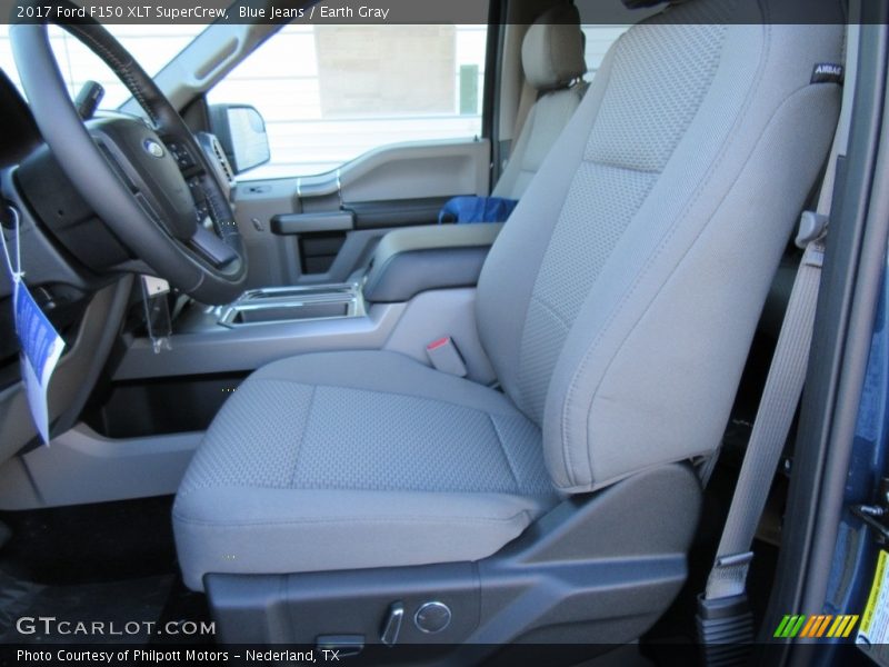 Blue Jeans / Earth Gray 2017 Ford F150 XLT SuperCrew