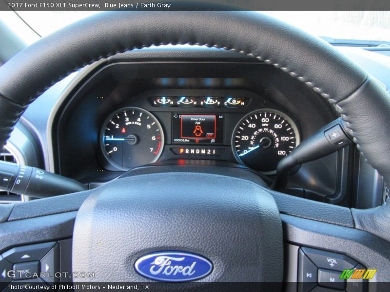 Blue Jeans / Earth Gray 2017 Ford F150 XLT SuperCrew