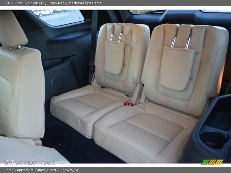 Rear Seat of 2017 Explorer XLT