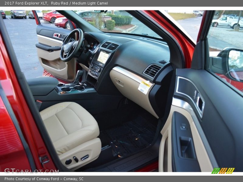 Dashboard of 2017 Explorer XLT