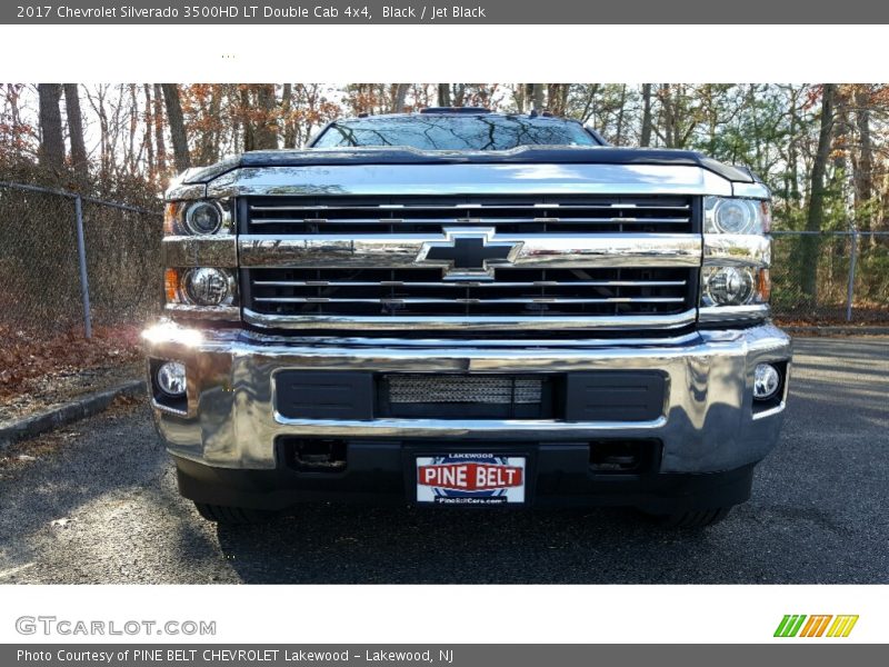 Black / Jet Black 2017 Chevrolet Silverado 3500HD LT Double Cab 4x4