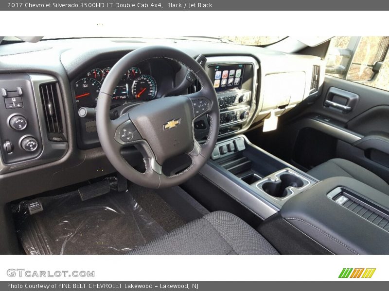  2017 Silverado 3500HD LT Double Cab 4x4 Jet Black Interior