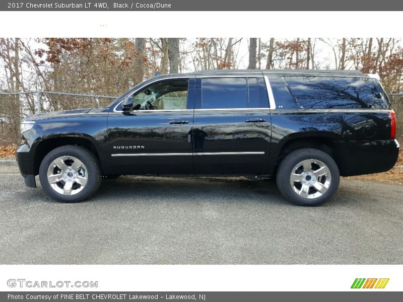 Black / Cocoa/Dune 2017 Chevrolet Suburban LT 4WD