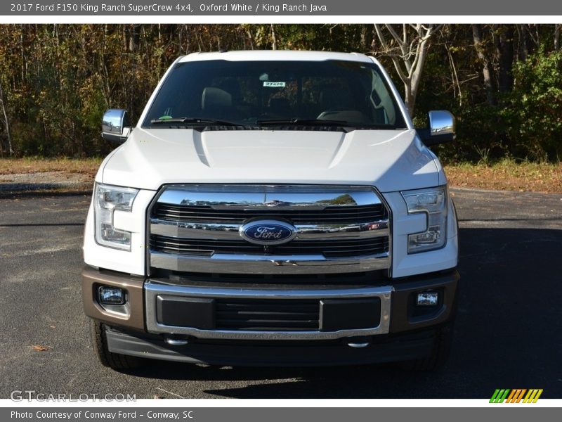 Oxford White / King Ranch Java 2017 Ford F150 King Ranch SuperCrew 4x4