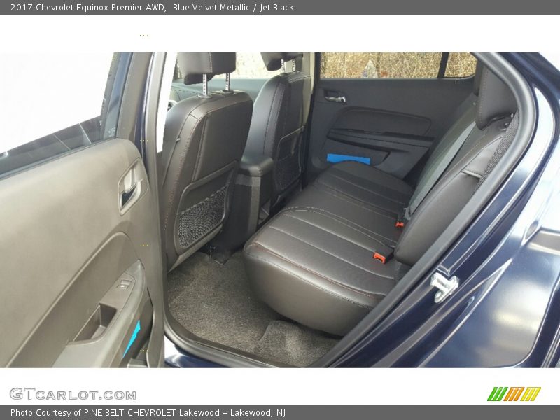 Blue Velvet Metallic / Jet Black 2017 Chevrolet Equinox Premier AWD