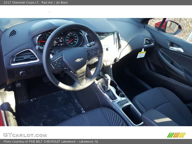 Red Hot / Jet Black 2017 Chevrolet Cruze LT
