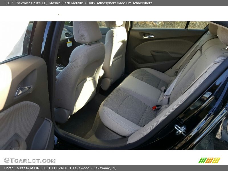 Mosaic Black Metallic / Dark Atmosphere/Medium Atmosphere 2017 Chevrolet Cruze LT