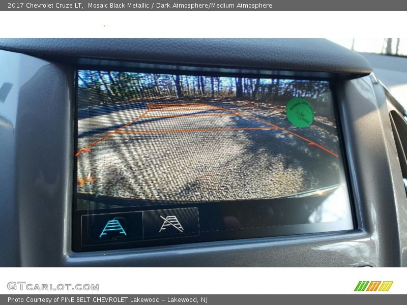 Mosaic Black Metallic / Dark Atmosphere/Medium Atmosphere 2017 Chevrolet Cruze LT