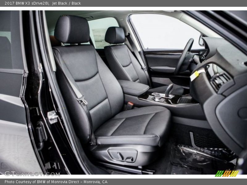 Jet Black / Black 2017 BMW X3 sDrive28i