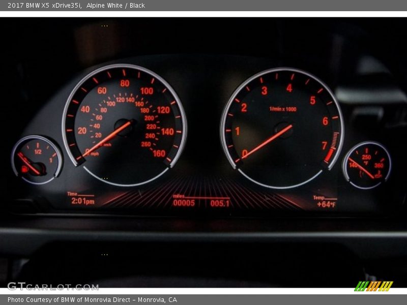  2017 X5 xDrive35i xDrive35i Gauges