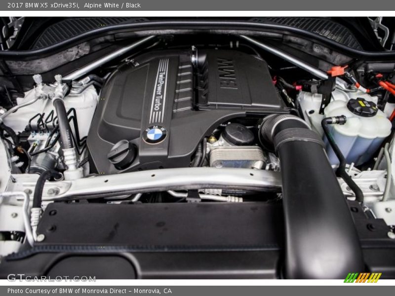  2017 X5 xDrive35i Engine - 3.0 Liter TwinPower Turbocharged DOHC 24-Valve VVT  Inline 6 Cylinder