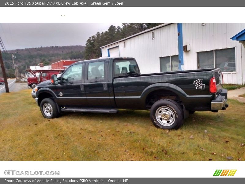 Green Gem / Steel 2015 Ford F350 Super Duty XL Crew Cab 4x4