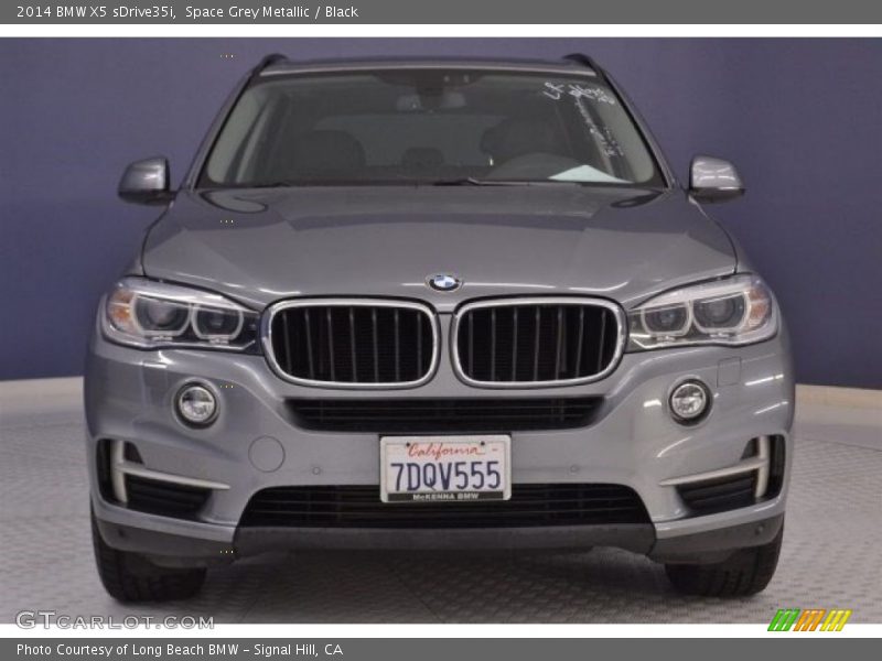 Space Grey Metallic / Black 2014 BMW X5 sDrive35i
