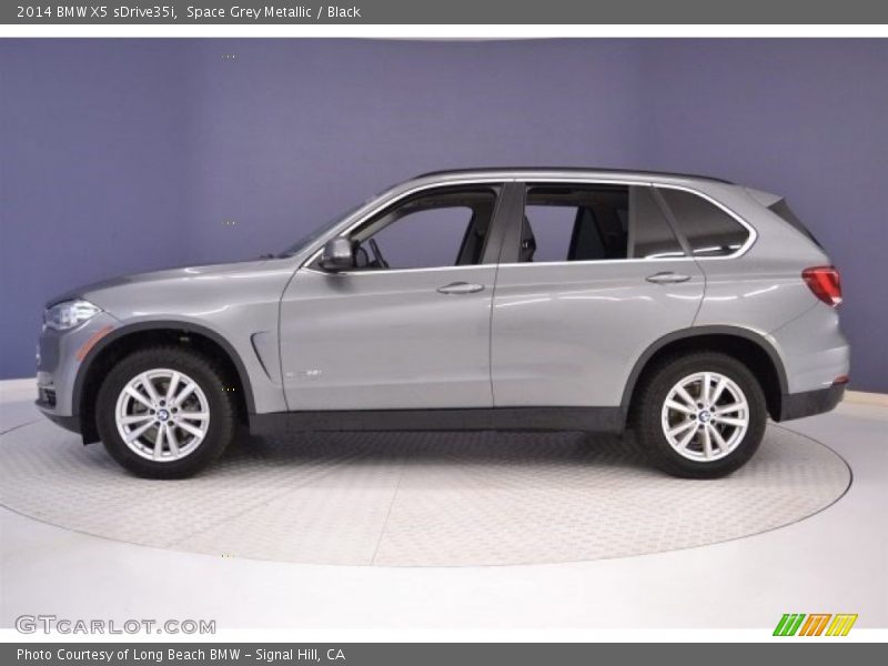 Space Grey Metallic / Black 2014 BMW X5 sDrive35i