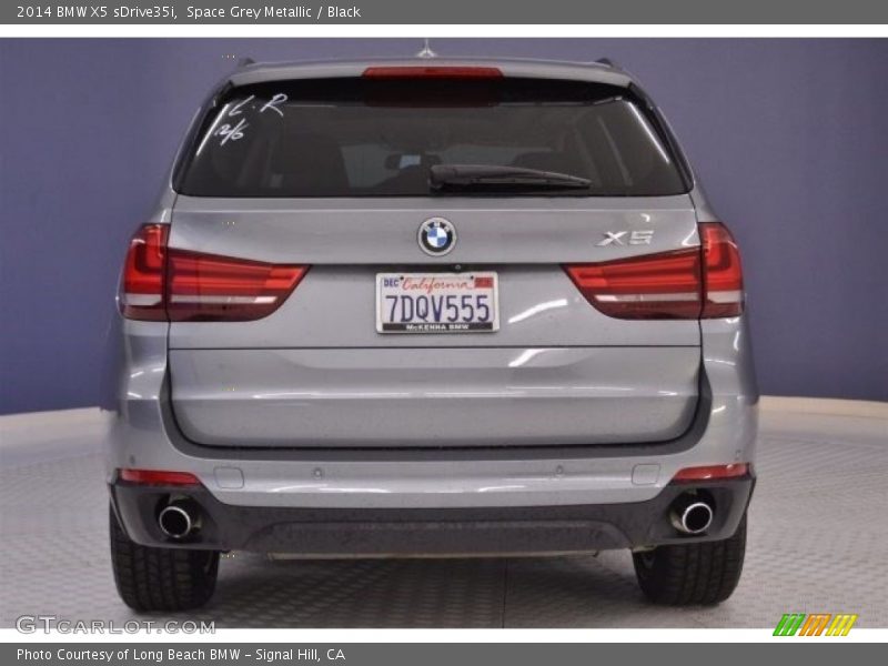 Space Grey Metallic / Black 2014 BMW X5 sDrive35i