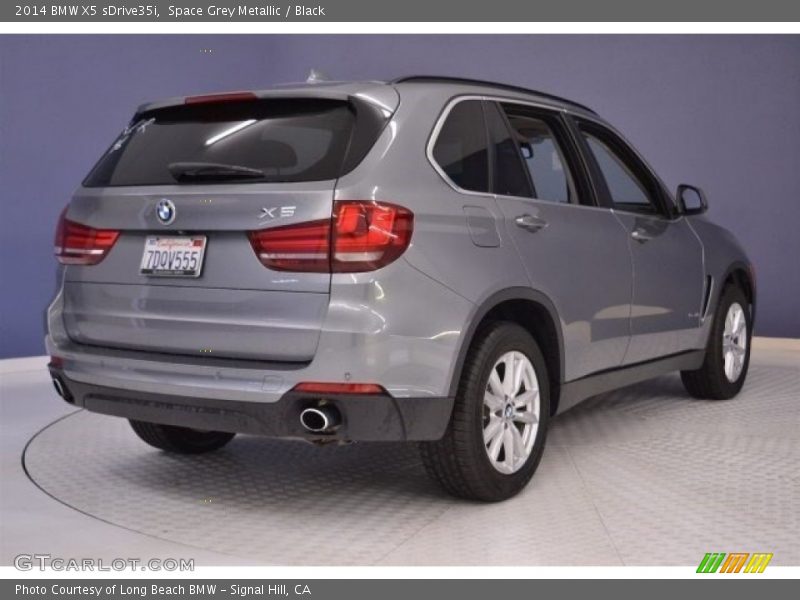 Space Grey Metallic / Black 2014 BMW X5 sDrive35i