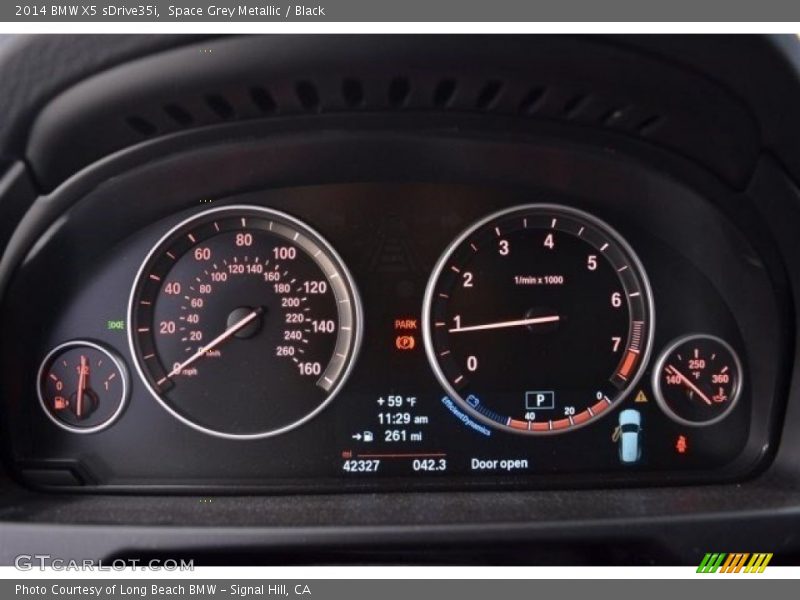 Space Grey Metallic / Black 2014 BMW X5 sDrive35i