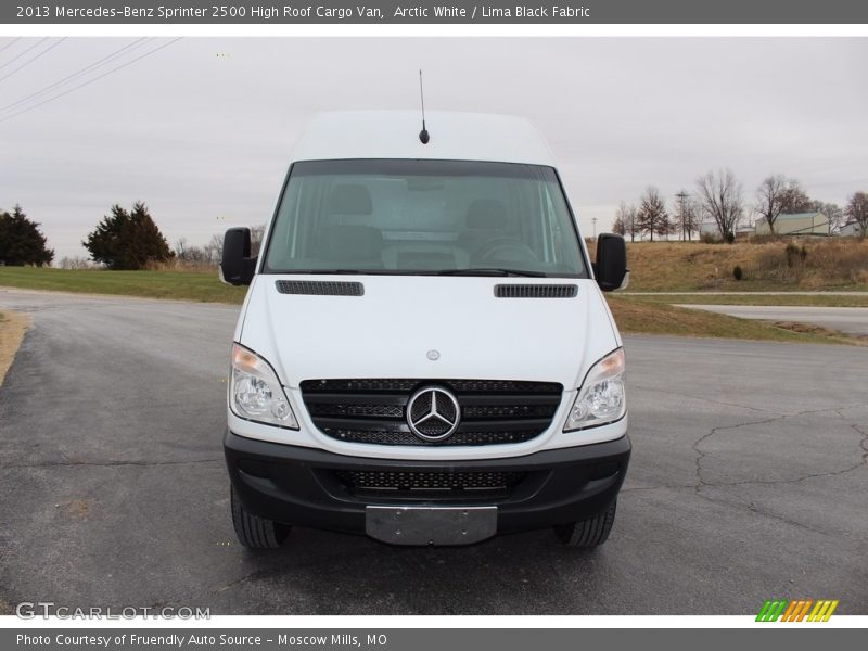 Arctic White / Lima Black Fabric 2013 Mercedes-Benz Sprinter 2500 High Roof Cargo Van